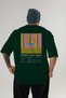 Pina Colada Cocktail Series Back Printed Oversize T-Shirt Men Women 100% Cotton Crew Neck Tshirt