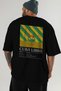 Cuba Libre Cocktail Series Back Printed Oversize T-Shirt Men Women 100% Cotton Crew Neck Tshirt - 6