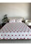 Heart Single 2 Piece Bedspread Set - 160X240 cm (with Pvc Bag) - 2