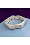 Women's Zircon Stone Color Steel Handcuffs - 2