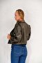 Women's Zr Model New Season Leather Jacket - 6