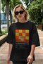 Screwdriver Cocktail Front Printed Black Oversize T-Shirt Men Women Cotton Crew Neck Tshirt - 5
