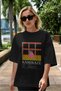 Kamikaze Cocktail Front Printed Black Oversize T-Shirt Men Women Cotton Crew Neck Tshirt - 5