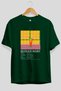 Bloody Mary Cocktail Front Printed Green Oversize T-Shirt Men Women Cotton Crew Neck Tshirt - 2