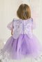 Baby Girl Girl Child Birthday Party Wedding Dress Balloon Collar Winged Tulle Tutu Tutu Lined - 6