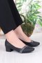 16503 Erdem Stone Detailed Low Heeled Women's Shoes