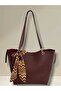 Women's Large Shoulder Bag - Laptop Compartment - Gift Scarf Included