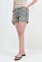 High Waist Denim Shorts Ş13964 - 4