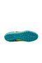 Air 600 g Astroturf Turquoise-Yellow Unisex Astroturf Shoes - 5