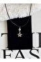 Picasso Jasper Stone Spiral Star Rope Necklace, Grey Jasper Natural Stone Star Necklace