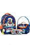 Mu5868 Astronaut Primary School Backpack Set of 3 [School Bag + Lunch Box + Pencil Case)