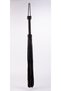 Leather Whip, Devil Sticks, Softy Handle, Black