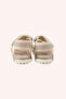 Girl's Velcro Detailed Beige Sandals - 2
