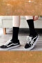 6 Pairs Long Men's Sports Tennis Socks Plain Striped Patterned Sports Socks - 3