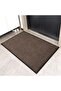 Kango 80X120 Entrance Mat – Dirt and Moisture Retaining, Water Resistant, Brown Exterior Door Mat