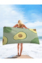 Special Design Patterned Quick Dry 75X150 cm Beach Towel – Printed
