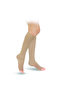 Go Silver Knee High, Compression Socks (18-21 mmHG) Open Toe Short/Norm Size 3 - 2