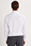 Slim Fit White Non-Iron 100% Cotton Eco-Friendly Ecotex Certified Shirt - 6