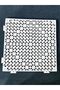 Interlocking Floor Tile, Grey, 30 cm x 30 cm x 17 cm, Wet Area Grid Pattern Pack of 10 - 2