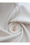 Steel Necklace - Crescent Star Stone Necklace - Steel Crescent Necklace - Steel Necklace - 3