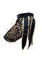 Mt3031 Muay Thai Kick Boxing Shorts Tassel Shorts with Leggings Black - 2