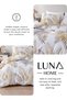 Queen Size 6 Pieces, Duvet Cover Set, Tropical Leaves Design 200x230cm. - 5