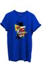 Pop Art Lip and Comic Printed Wow Themed 100% Cotton Regular Fit Unisex T-Shirt