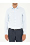 Light Blue Slim Fit Long Sleeve Shirt 50282965-Vr003 - 6