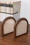 Hazeran |   Book Holder |   Bookshelf Decoration |   Set of 2 |   12.5X13X7 cm