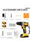 Cordless Drill – 48V, 2 Batteries, LED, 2-Speed, 25 Clutch Settings - 2