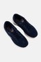 Women Wild Lace Up Running Shoes, Navy Blue - 4