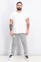 Men Sport Fit Training Sweatpants, Light Grey - 2