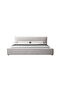 Delano 180X200 King Bed | Sturdy Modern Design Wooden Double Bed Frame Furniture | Quiet & Comfortable Beds L 234 x W 198 x H 87 cm - Grey - 4