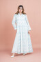 Floral Aura Embroidered Jalabiya - 3