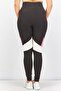 Women Pull On Graphic Leggings, Black - 3