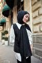 Monogram Cotton Silk Shawl 461001-19 - 3