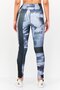 Women Tight Fit Printed 7/8 Outdoor Leggings, Multicolor - 4