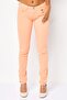 Women Regular Fit Straight Leg Solid Chino Pants, Peach