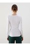 Lcwaikiki Classic White Crew Neck Women's T-Shirt - 4