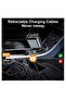Retractable Starry Charger Projector 4in1 USB C Charging Cable LED Starry Night Projector for Phones - 5