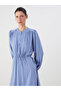 Esvab • Modern & Distinctive Zero Roba Collar Textured Dress - 3