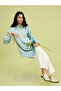 Nevavm Striped Oversize Satin Women's Shirt Tunic with a Difference - 5