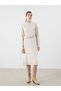 Peak New Season Crew Neck Oversize Knitwear Dress