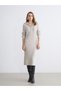 Özmarka New Season Stand Collar Knitwear Dress - 2