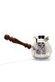 Traditional Handmade Ottoman Style Brass Production Coffee Pot Special Embroidered Nostalgic Turkish Coffee Presentation - 7