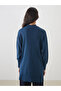 Petrol Stand Collar Women's Knitwear Tunic - 7