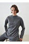 Nevavm Women's Tunic with a High Collar