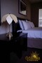 Rattan Daisy Model Lampshade Table Lamp Bedroom Living Room - 3