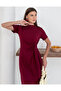 Women's Modal Fabric Side Tie Detail Dress - 4