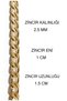 Bag Chain Gold Color Spring Hook Stainless Nickel Metal Bag Strap Chain Length: 120 cm - 4